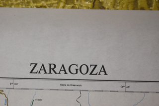 Mapa Provincial de Zaragoza. 1980. Instituto Geográfico Nacional.