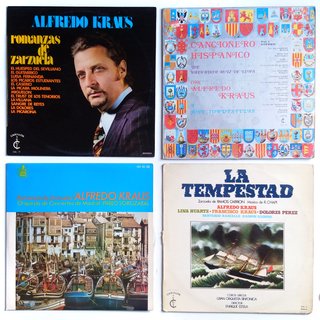 ALFREDO KRAUS Lote 12 LP