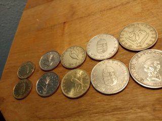 Lote monedas 10 Forintos  Hungría