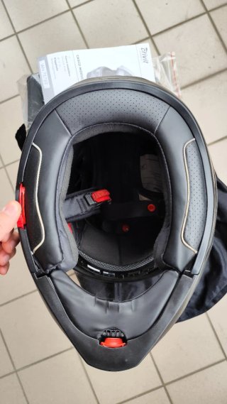 Casco Crivit Modulare con Imbottitura Nuova