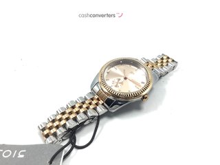 reloj pulsera señora parfois redondo bicolor con pulsera de acero 32mm