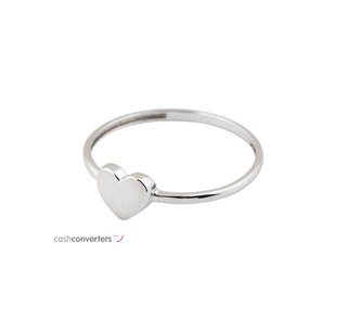 anillo oro 18k con circonita