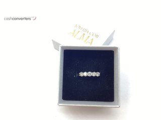 anillo oro 18k con piedra con diamante de laboratorio