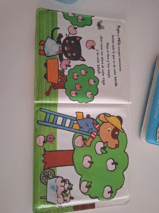 Libros Pollo pepe,Pepe y Mila de agua para el baño