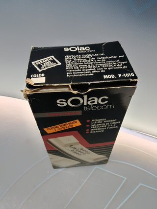 Telefono de hogar u oficina vintage SOLAC TELECOM