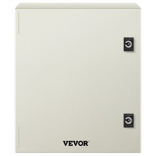 Caja de Fibra de Vidrio NEMA, 40x30x20 cm Caja Eléctrica de Fibra de Vidrio NEMA 4X, Impermeable y a Prueba de Polvo IP66, Caja de Conexiones Eléctricas para Interiores/Exteriores, con Placa de Mo...
