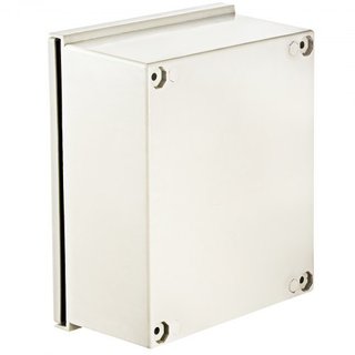Caja de Fibra de Vidrio NEMA, 40x30x20 cm Caja Eléctrica de Fibra de Vidrio NEMA 4X, Impermeable y a Prueba de Polvo IP66, Caja de Conexiones Eléctricas para Interiores/Exteriores, con Placa de Mo...
