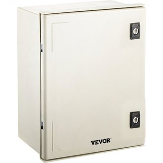 Caja de Fibra de Vidrio NEMA, 40x30x20 cm Caja Eléctrica de Fibra de Vidrio NEMA 4X, Impermeable y a Prueba de Polvo IP66, Caja de Conexiones Eléctricas para Interiores/Exteriores, con Placa de Mo...