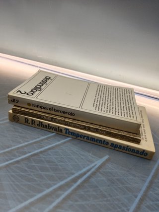 Libros, 3 novelas literaturas hindu, El tercer ojo, Lagrimas y sonrisas, Temperamento apasionado