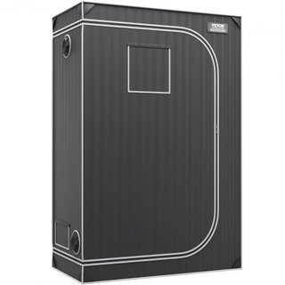 Tienda de Cultivo 2x4, 122 x 61 x 183 cm, Tienda de Cultivo Hidropónica de Mylar 2000D de Alta Reflectividad con Ventana de Observación, Bolsa de Herramientas y Bandeja de Suelo para el Cultivo de...