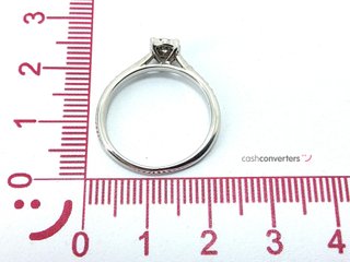 anillo oro 18k con piedra con diamante