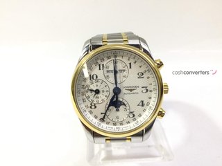 reloj pulsera caballero longines master collection lunar