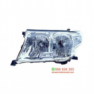 Faros delanteros con regulación manual para TOYOT