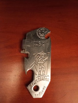 Lote 3 abrelatas vintage INOX 18/8