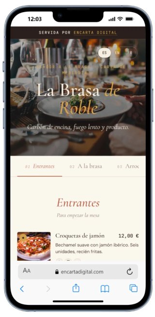 Web Profesional para Hostelería + Carta QR - Todo