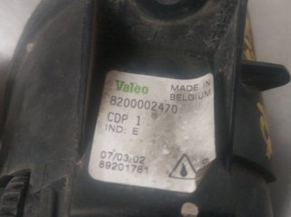 Faro antiniebla renault 406210 820002470 laguna ii