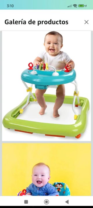 Andador Plegable Bebé Bright Starts Giggling Safar