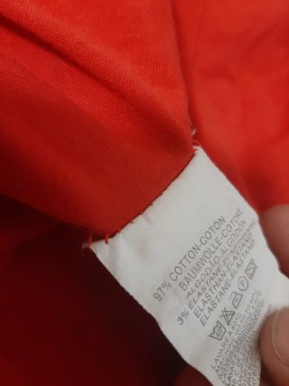 Maglietta Stone Island Rossa XXL Originale