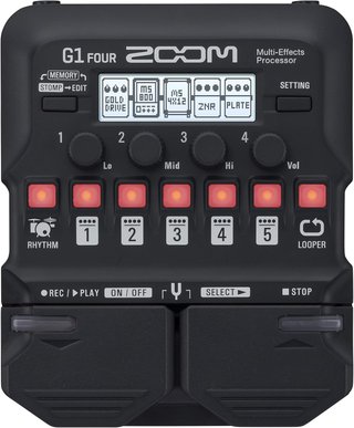 Zoom G1 Four Procesador Multi-Efectos Guitarra