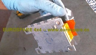 25458 28556 7f001 centralita airbag nissan terrano