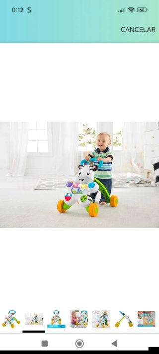 Correpasillos Cebra Fisher-Price +6 meses