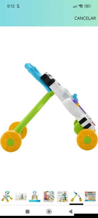 Correpasillos Cebra Fisher-Price +6 meses