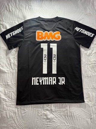 Camiseta Nike Santos FC Banco BMG Negra