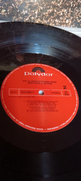 The Allman Brothers Band - Brothers and Sisters LP
