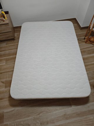 Base tapizada patas tela