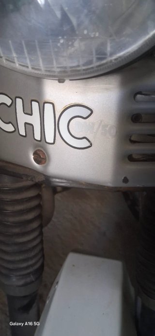 Mecatecno Moped Plata y Negro