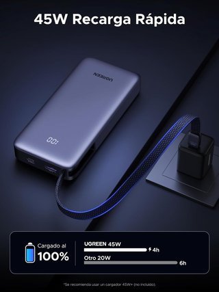 UGREEN Nexode PB537 PowerBank 20000mAh 55W PD45W