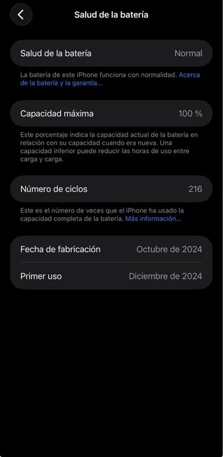 iPhone 16 Pro Max 100%