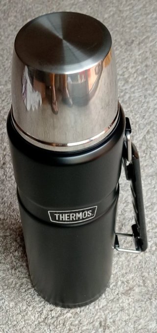 Termo Thermos Stainless King 1.2L Negro