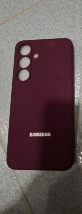 Funda Samsung Galaxy S24 Silicona Morado
