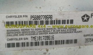 Centralita airbag p56007706ab jeep grand 4.0 25693