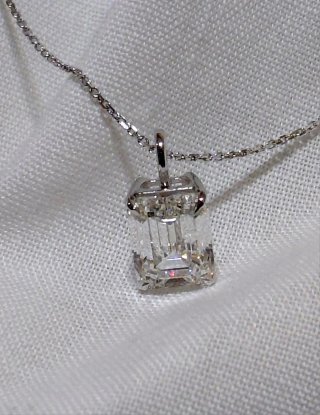 Colgante Diamante Lab Grown Oro 14k