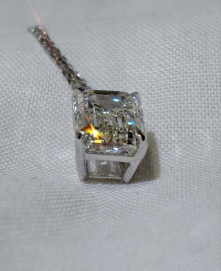 Colgante Diamante Lab Grown Oro 14k