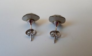 PENDIENTES PLATA DE LEY Y CRISTAL DE SWAROSKY