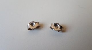 PENDIENTES PLATA DE LEY Y CRISTAL DE SWAROSKY
