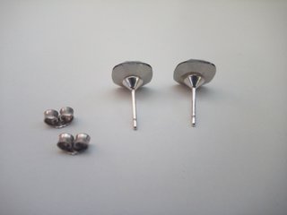 PENDIENTES PLATA DE LEY Y CRISTAL DE SWAROSKY