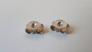 PENDIENTES PLATA DE LEY Y CRISTAL DE SWAROSKY