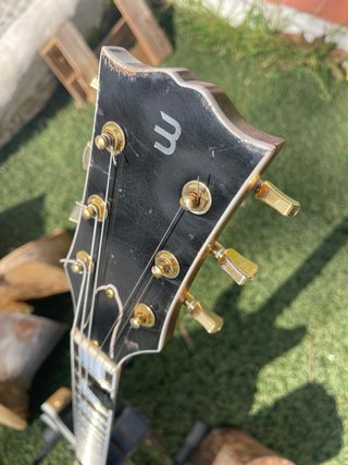 Les Paul Custom DC relic Badak Guitars