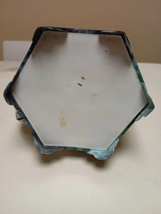 Tetera China cloisonné floral