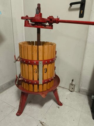 Prensa Vino/Sidra Madera y Hierro