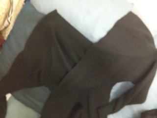 Vestido negro cruzado talla 3XL
