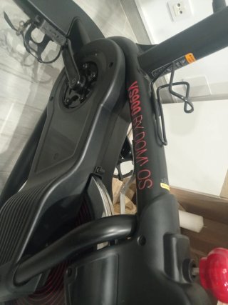 Bicicleta de Spinning Negra