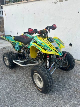 Suzuki LTZ 400 Quad Amarillo y Verde