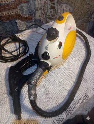 Vaporeta Polti con manguera y pistola