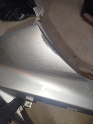 Laterales Suzuki GSXR 1000 K7 Plata/Rojo
