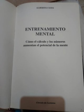 Entrenamiento Mental
